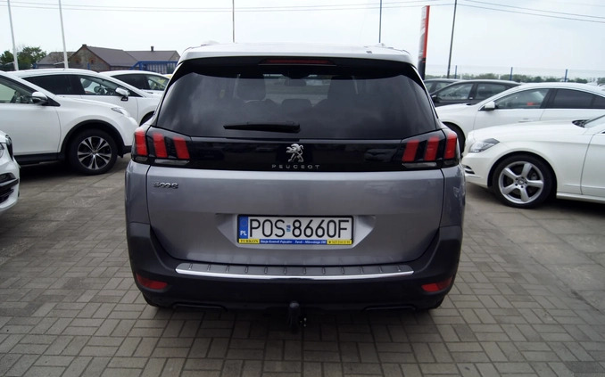 Peugeot 5008 cena 94900 przebieg: 121959, rok produkcji 2019 z Biała Piska małe 704